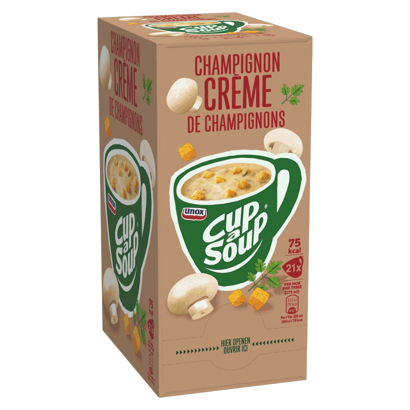 Cup a soup champignon